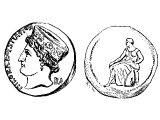 Coin of Nococles, K of Salamis on Cyprus